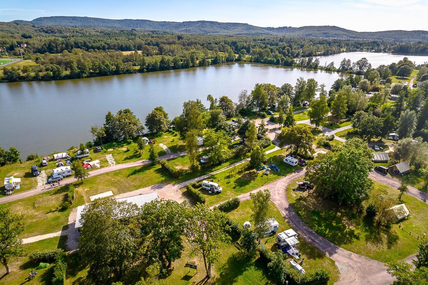 Camping Les Ballastieres - Vosges Du Sud Champagney Eksteriør billede