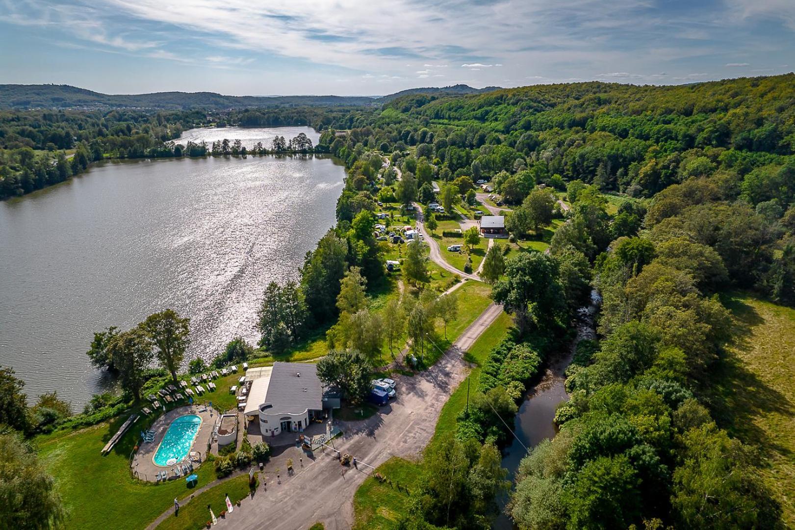 Camping Les Ballastieres - Vosges Du Sud Champagney Eksteriør billede